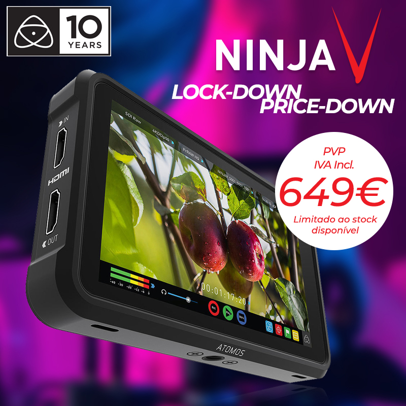 ATOMOS Ninja V Lock-Down Price-Down